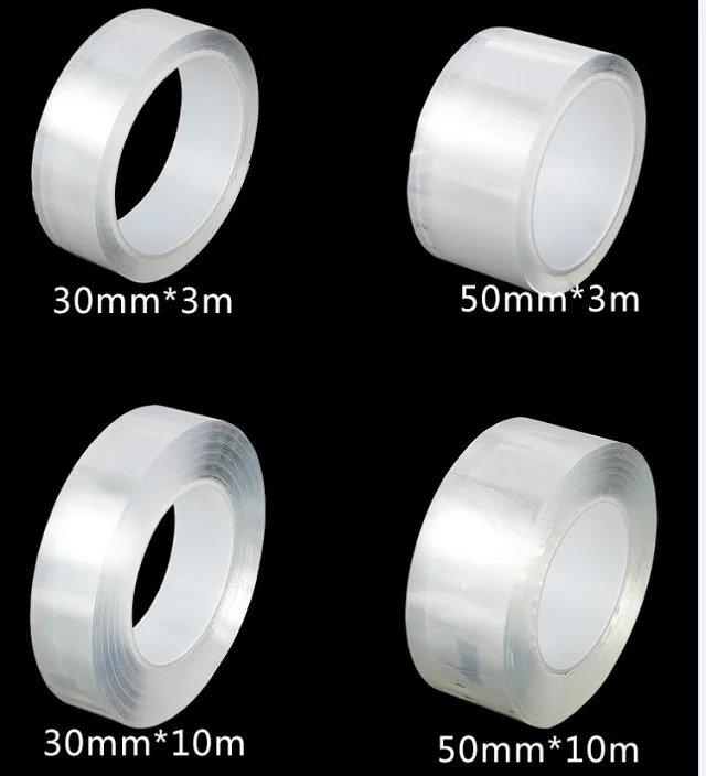 Двухсторонняя моющаяся гелевая клейкая лента