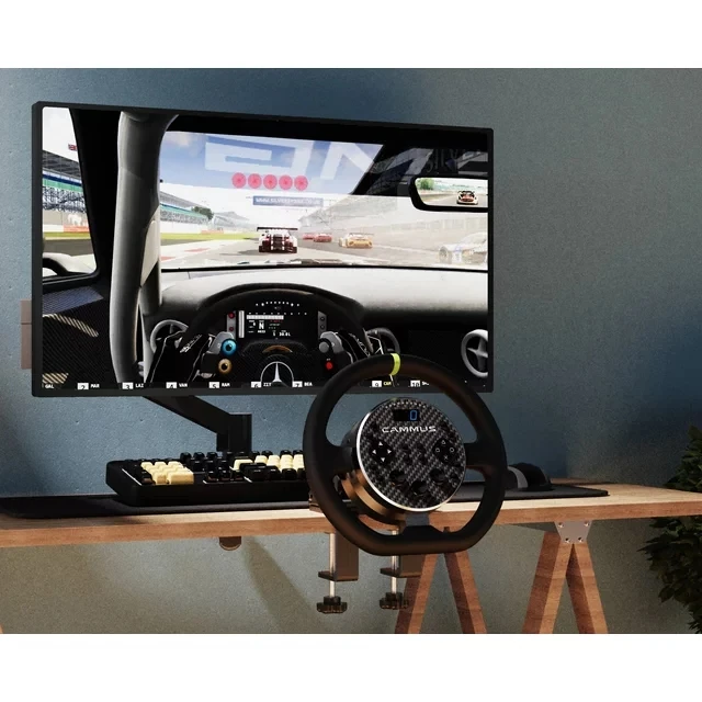 CAMMUS C5 Direct Drive Base Driving Force Racing Wheel Gaming Steering Wheel and Pedals for PC