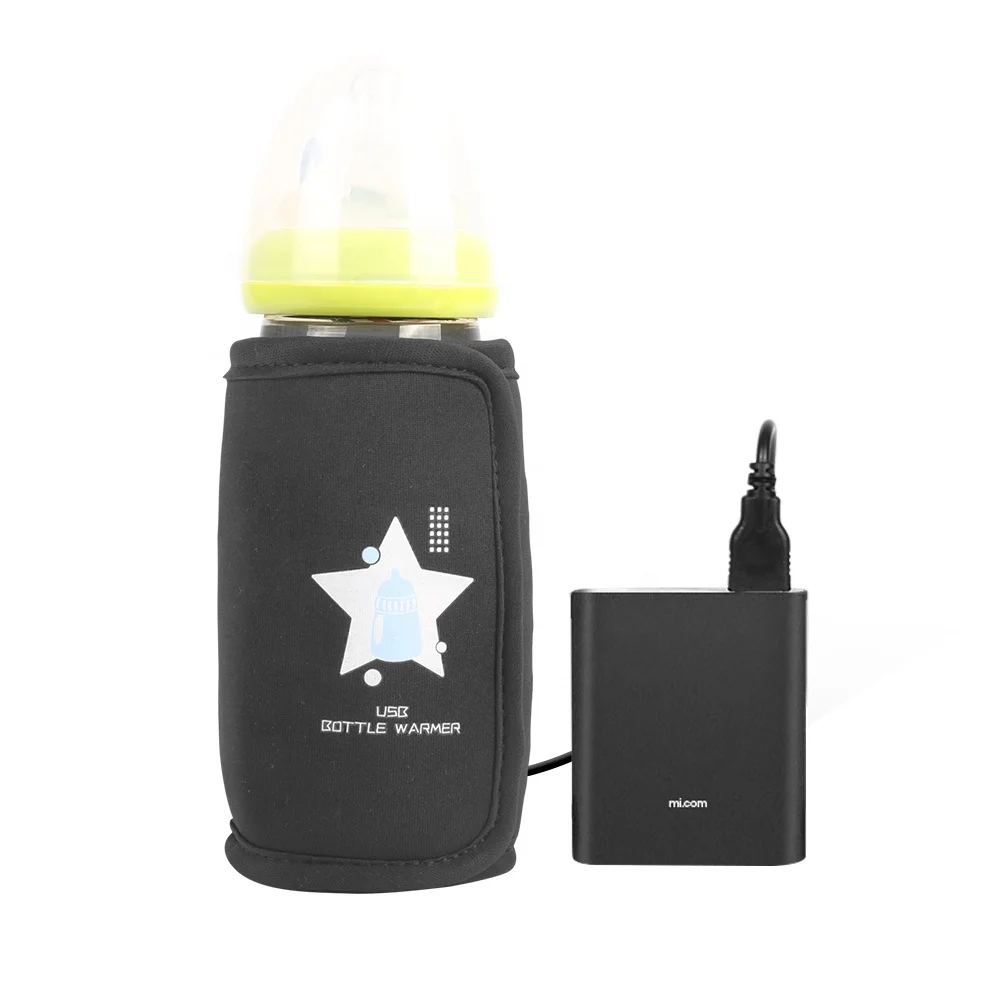 Новый дизайн, неопреновый подогреватель для детских бутылочек с молоком и USB-подогревом