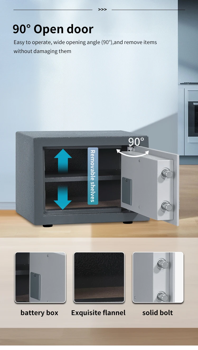 CEQSAFE China Manufacturer Home Electronic Digital Smart Money Safe Box Hotel factory