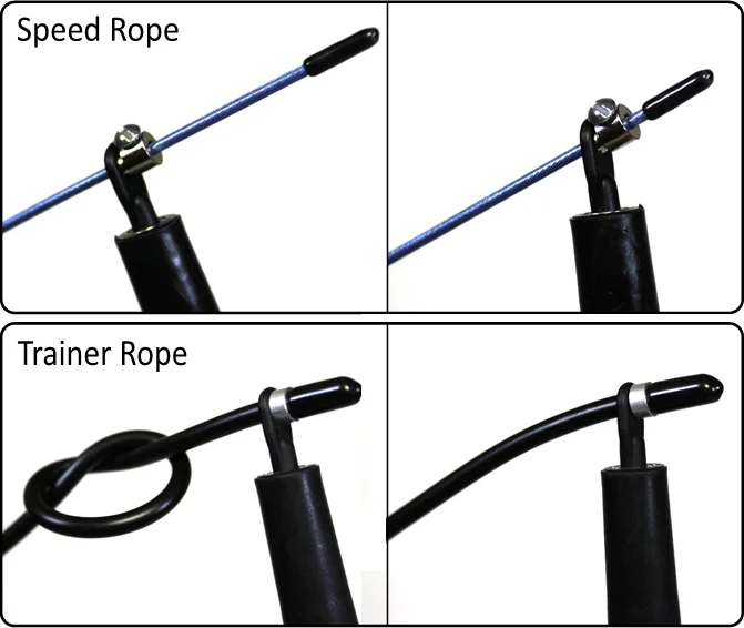 Custom High Speed Jump Rope Adjustable Aluminum with Steel Wire Portable Fitness Equipment for Gym Body Building