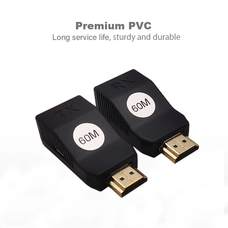 Hdmi Over Rj45 Cat5e Cat6 Lan Repeater Converter Hdmi Signal