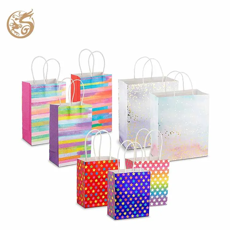 Source Luxury Matte Logo Blue Shopping Fancy Paper Gift Bag For Clothing  Packaging on m.