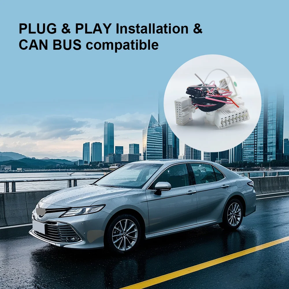 Plug and Play Kit Keyless Entry System Canbus Remote Start Security Car Alarm Anti Theft for Toyota Camry Mark X