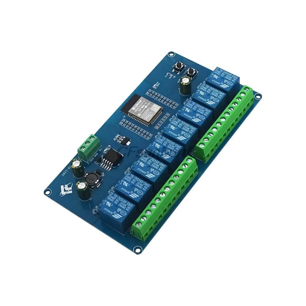 ESP32-WROOM 8 Channel Relay Module - DC5-30V Power Supply