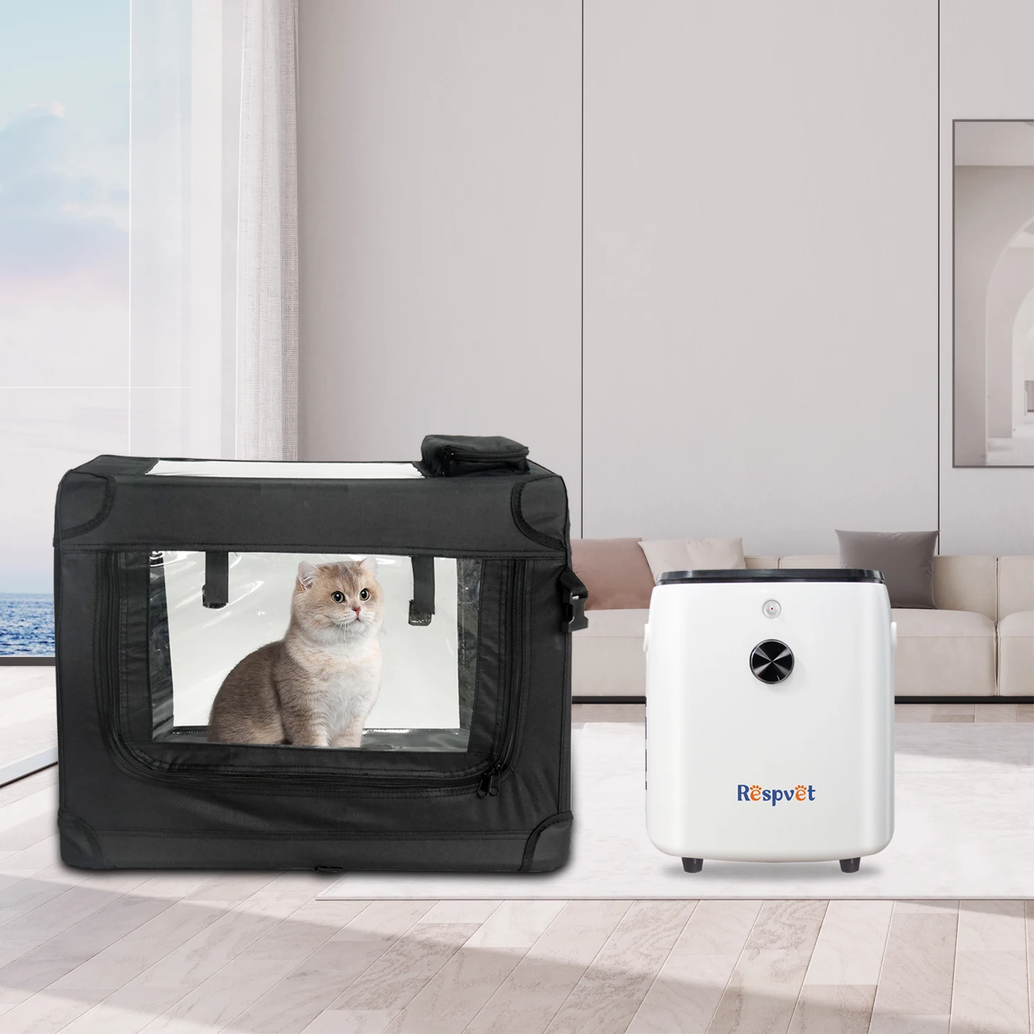 Oxygen Machine for Dogs Small Size Cat Icu Cage Oxygen Pet Tent