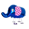 Elefante da passeggio blu