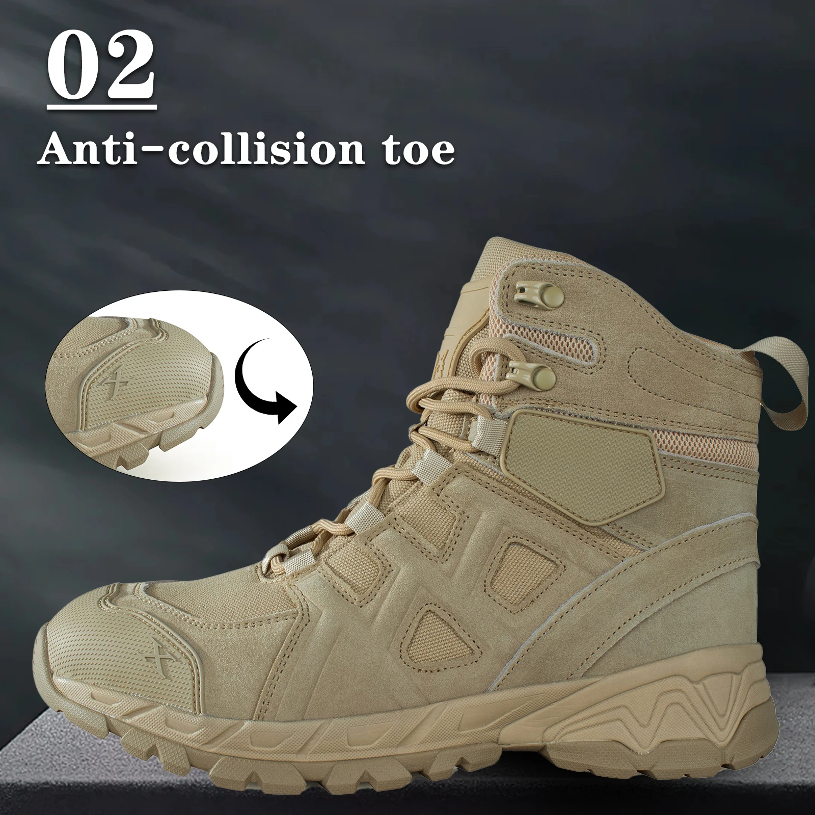 Man New Style 2023 Desert Storm Boots Shoes Wholesale For Men Hiking ...