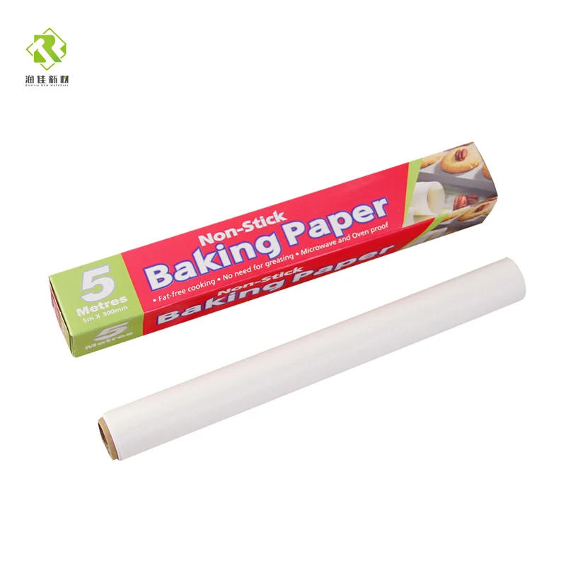 Kitchen Grade Bleached Non-Stick Parchment Paper Pre Cut Butcher Freezer  Paper Roll Customized