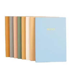 Custom Logo A5 Business Hardcover PU Leather Diary Notebook Journal Planner