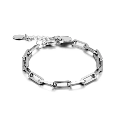 Custom Silver Gold Rectangular Chain 