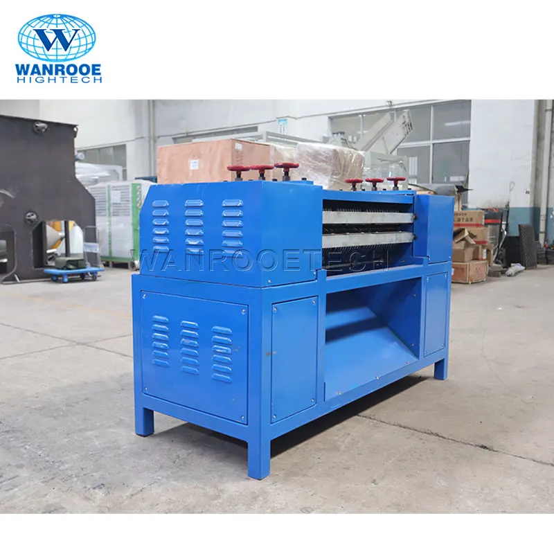 Manual Operation Copper Aluminum Separation Machine Air Conditioner Radiator Separator Machine