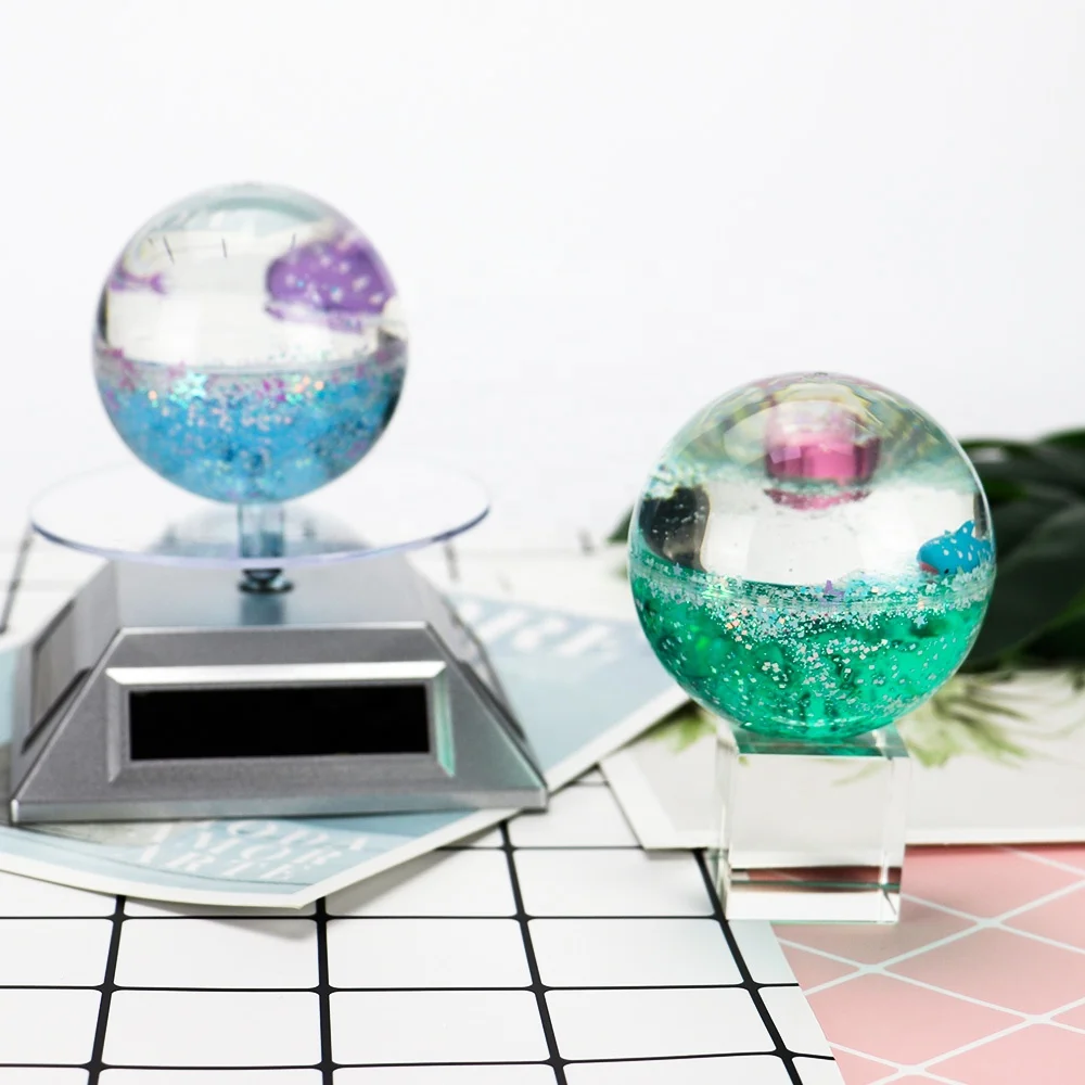 Décoration Flottante Pour Aquarium – Boule Réglable Pour Ajuster La Flottabilité – Indicateur De Courant D’Eau – Résine Sûre - 7