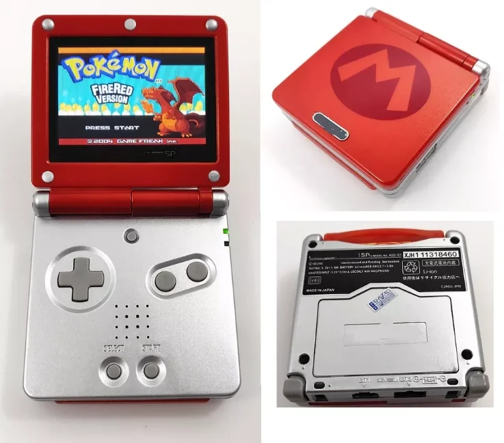 Refurbished Ips and Original Hand-held Gameboys Advance Console for GBA Sp