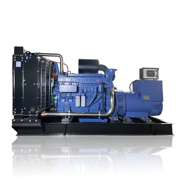 Hot sale Chinese exporter! 500kw yuchai open type diesel generator 50/60HZ