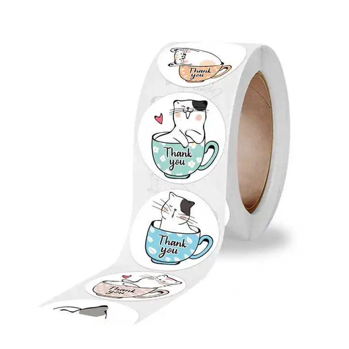 Custom Cartoon Animal Waterproof Adhesive Stickers for Kids Education Learning Toy Decals Customizable Color Shape Decorative supplier