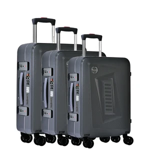 20 Inch 24 Inch 28 Inch PP Spinner Carry-On Suitcase 3 Piece Traveling Luggage Sets Fashion Style Trolley Bag