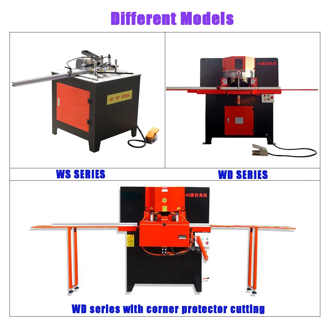 NEWEEK Directly Sales Aluminum Cutting Machine Mitre Saw Angle Cutter ...