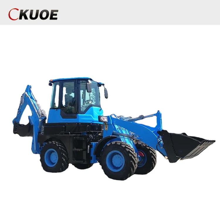 Backhoe Loader China Small Wheel Mini 4x4 Tractor Excavator Digger Backhoe Cheap Price