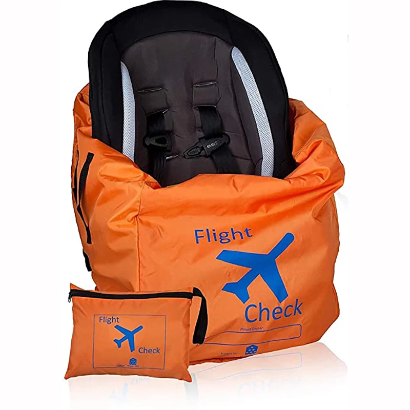 Bolsa De Viaje Para Asiento De Coche,Bolsa De Viaje Para Avión,Naranja  Brillante - Buy Bolsa Para Viaje De Asiento De Automóvil Para Avión,Bolsa  Para Viaje De Asiento De Automóvil Para Avión,Bolsa Para