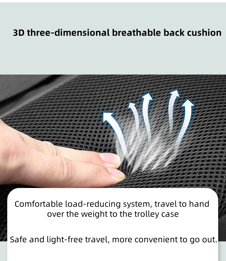 Multifunctional airbag Backpack Men's Large Capacity Vacuum Storage Business Travel Bag Oxford Cloth Waterproof Backpack