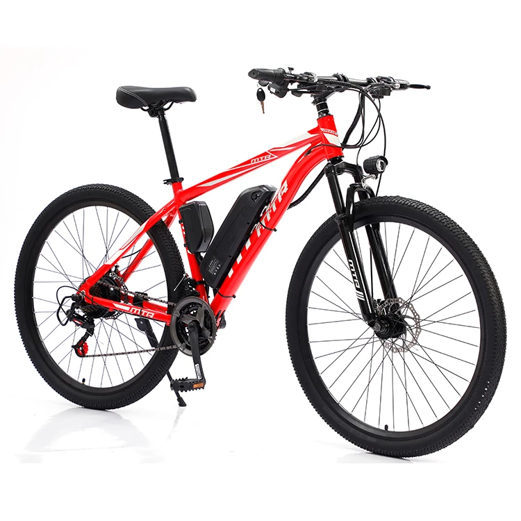 26 Inch 21 Speed Steel Frame Mountain E Bike Electric Bicycle Buy New