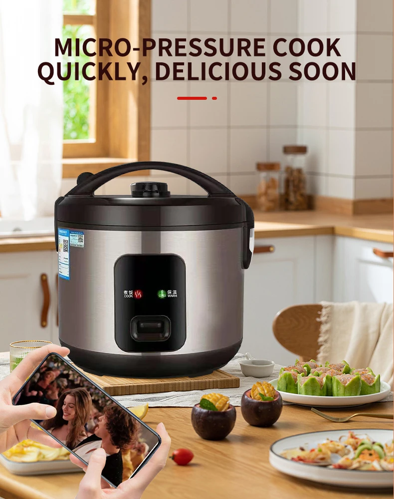 Stainless Steel Rice Cooker Hot Selling High Quality Non Stick Cookware ...