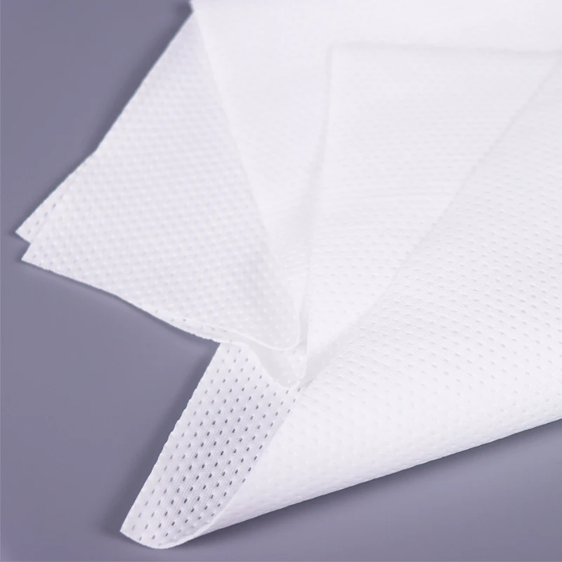 4inch 2 Ply Polyester Fabric Wiper For Industrial Cleanroom Cleaning wiping cloth 4009 polyester dust free cloth Ultra 0