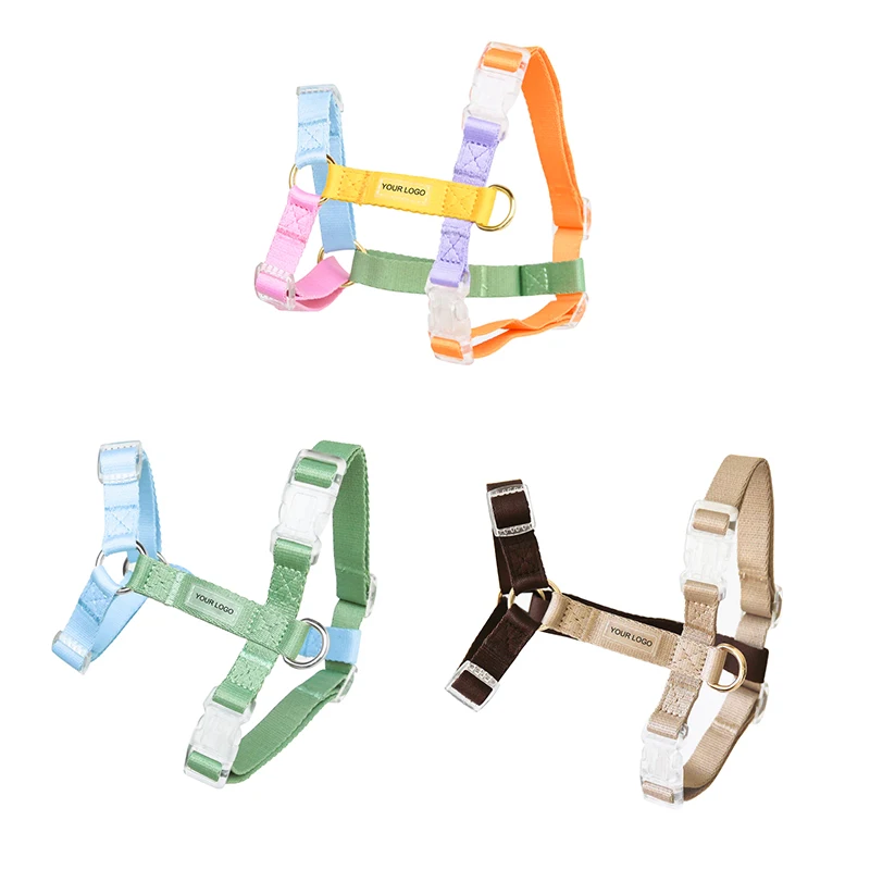 Gacent Hot Sale Big Dog Harness Pet Reflective Oxford Vest Soft Mesh