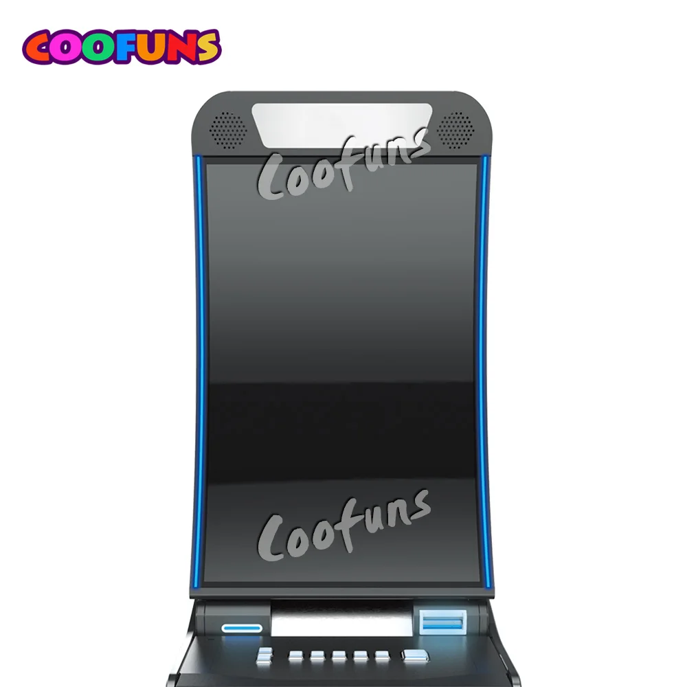 Hot Selling Metal Materials 43 Inch Curved LED Touch Monitor Skill Game Board Arcade Machine with Nudge Games