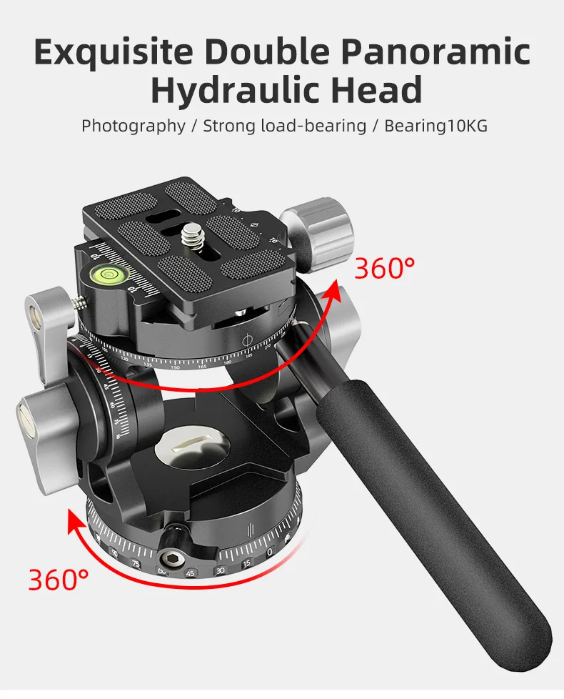 Bexin Heavy Duty 360 Degree Swivel Camera Mount Tripod Panoramic Ball