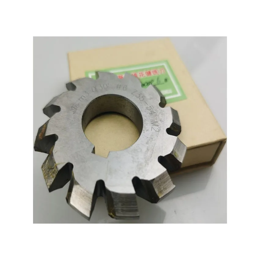 Modules PA20 Degrees HSS Gear Milling Cutter Gear Cutting Tools
