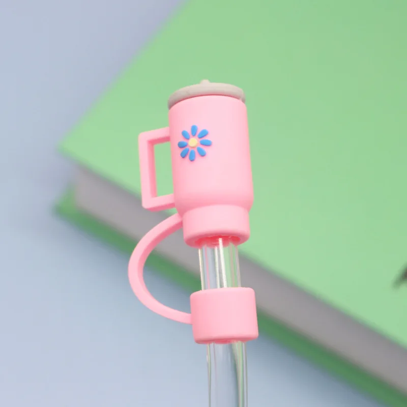 Source 1cm Mini Cute Creative Silicone Straw Cover Caps for Cups straw on  m.