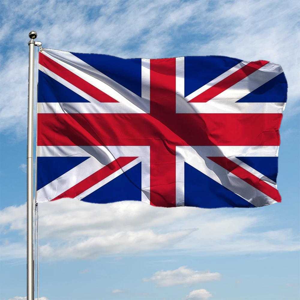 3x5 British Union Jack United Kingdom UK Great Britain Banner 3'x5' Flag S4H3 