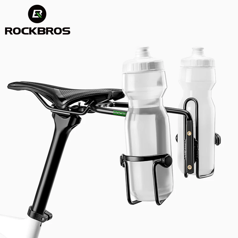 RUSTOO Sacoche de Selle de vélo Porte-Bouteille d'eau avec feu arrière, Sac de Selle de vélo RUSTOO Sacoche de Selle de vélo Porte-Bouteille d'eau avec feu arrière, Sac de Selle de vélo