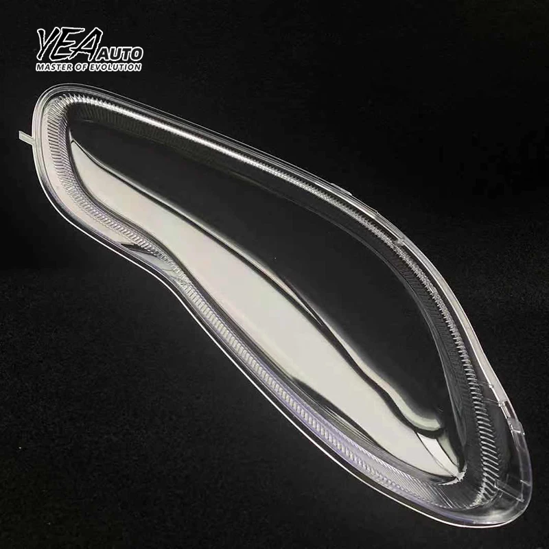 product car headlight glass pc lampshade cover lens for mercedes benz smart headlamp glass shade lens cover 2009 2015-32