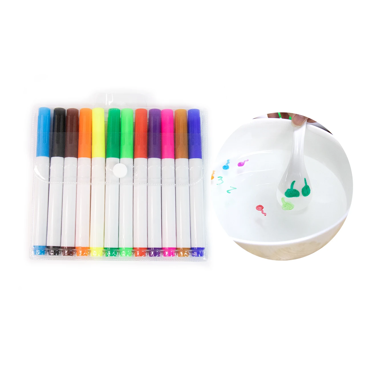 Ensemble de peinture à l'eau pour enfants, stylo à encre flottant