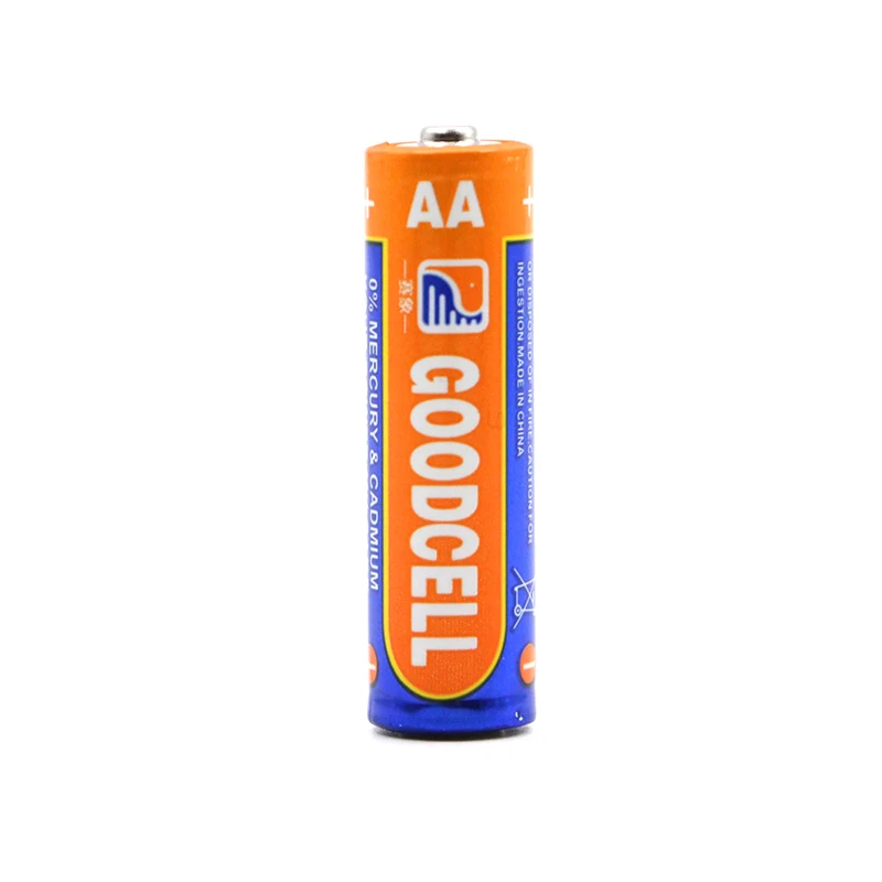 Hot sale LR6 AA 2200mAh 1.5V batteries for high quality electronic products alkaline dry battery