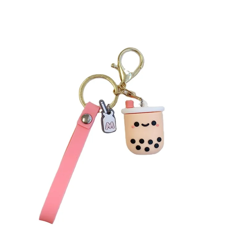 Download Fashion Girl Cute Cartoon 3d Boba Milky Tea Design Keychain Soft Silicone Wristlet Wrist Strap Key Chains Ring Accessories Buy Boba Keychain Cute Keychain Accessories Boba Keychain Cute Product On Alibaba Com