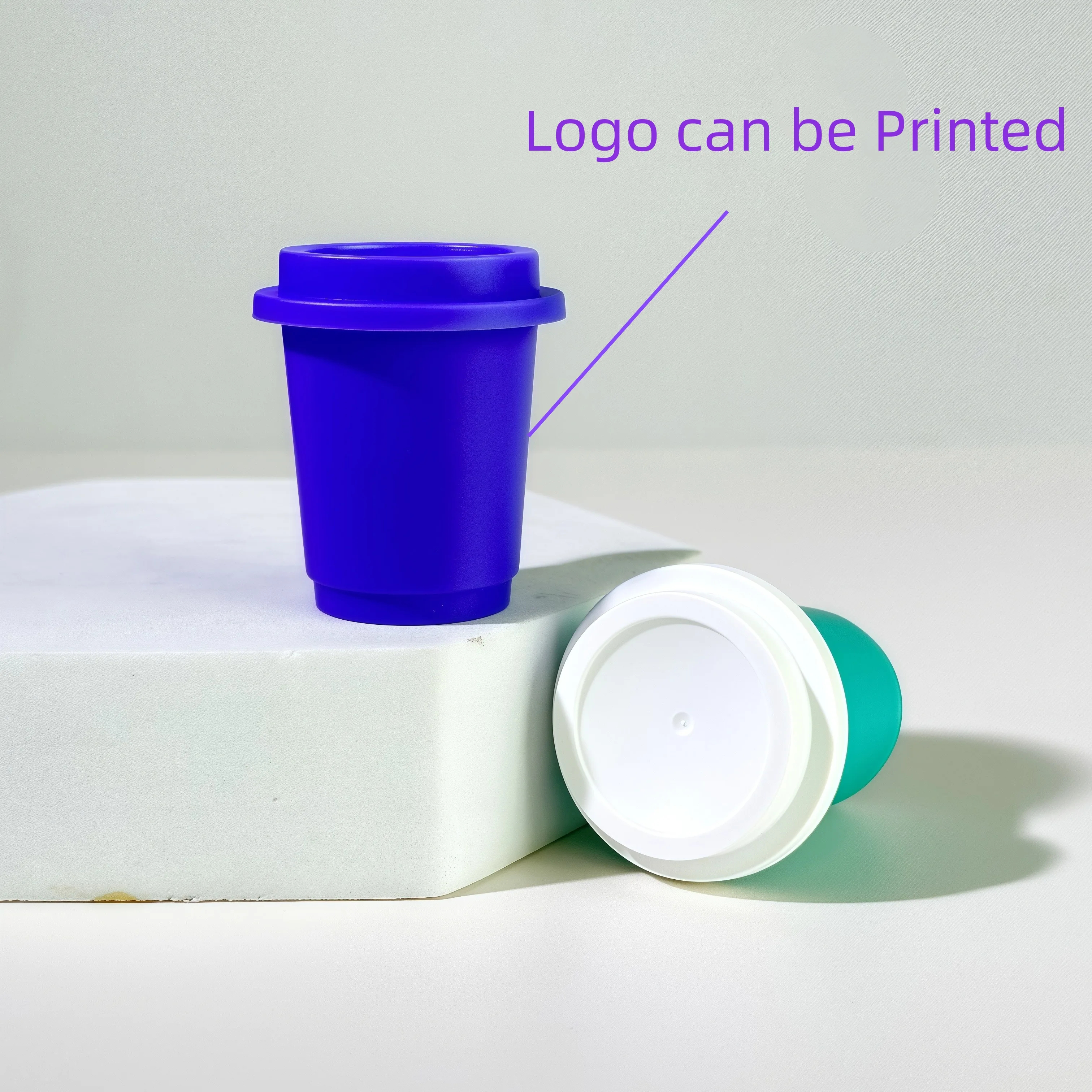 Disposable Plastic PP Cup with 18ml Capacity and 35*35*41mm Diameter for Food Packaging with 50000 MOQ