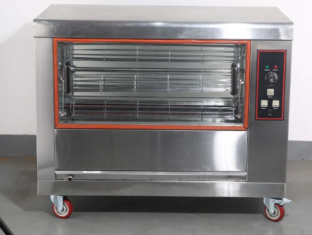 Hot Selling Electric Commercial Stainless Steel Rotisserie New Rotary Chicken Oven Restaurant Chicken Roasting Machine