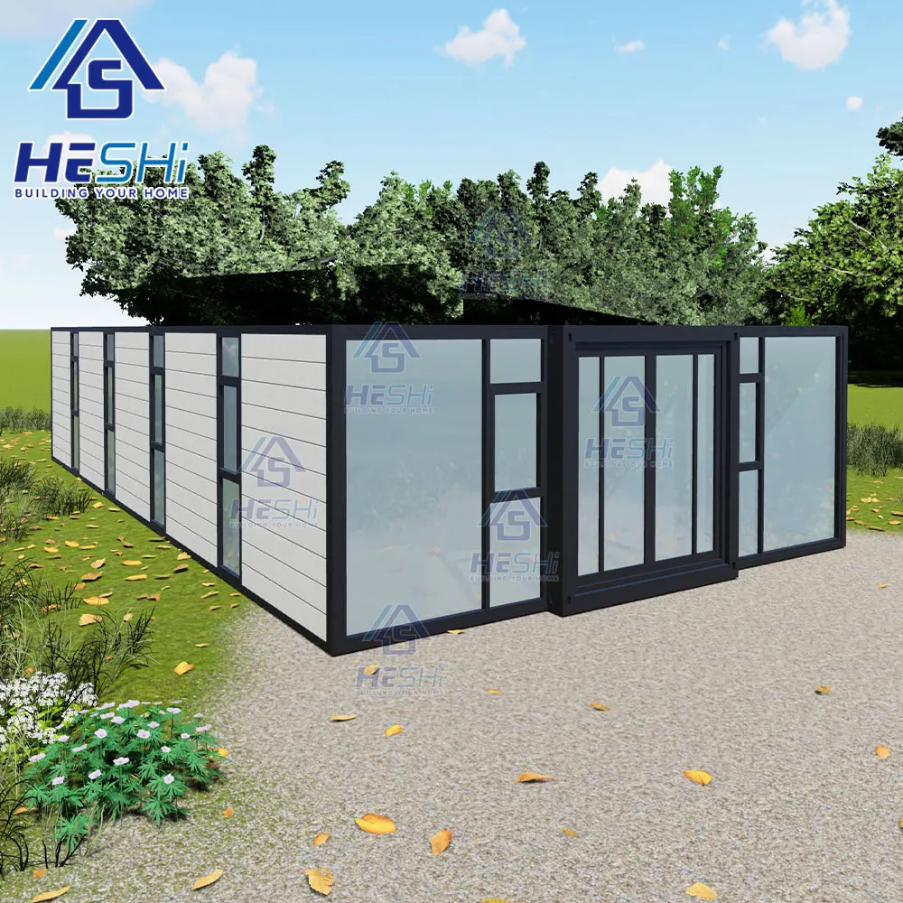 Custom Prefabricated 20Ft 40Ft Expandable Container House 5 Bedroom ...