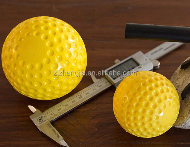 Sting Free Dimpled Pitching Machine Baseballs Bat Practice Baseball