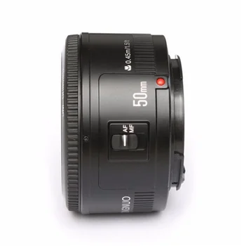 High Quality Camera Yongnuo F/1.8 50mm Large Aperture ManuaI Focus Lens Wide-Angle Fixed for nikon Camera detail image
