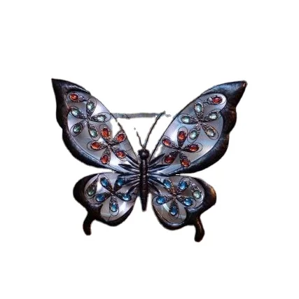 Solar Butterfly Wall Art  Outdoor  light Solar butterfly 