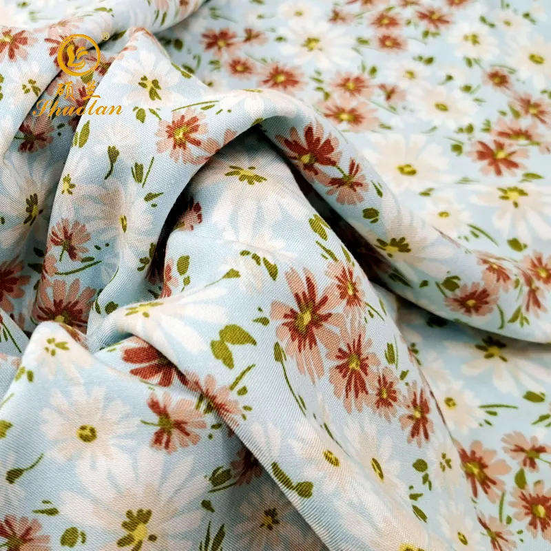 TR 100% вискозная тканая ткань из вискозы с принтом Хэбэй профессиональное обслуживание для одежды по лучшей цене