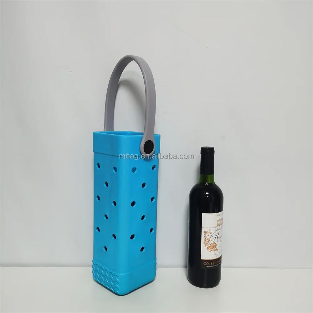 Carry Your Delicate Bottles Anywhere With The Eva Wine Tote Hotsale Diy