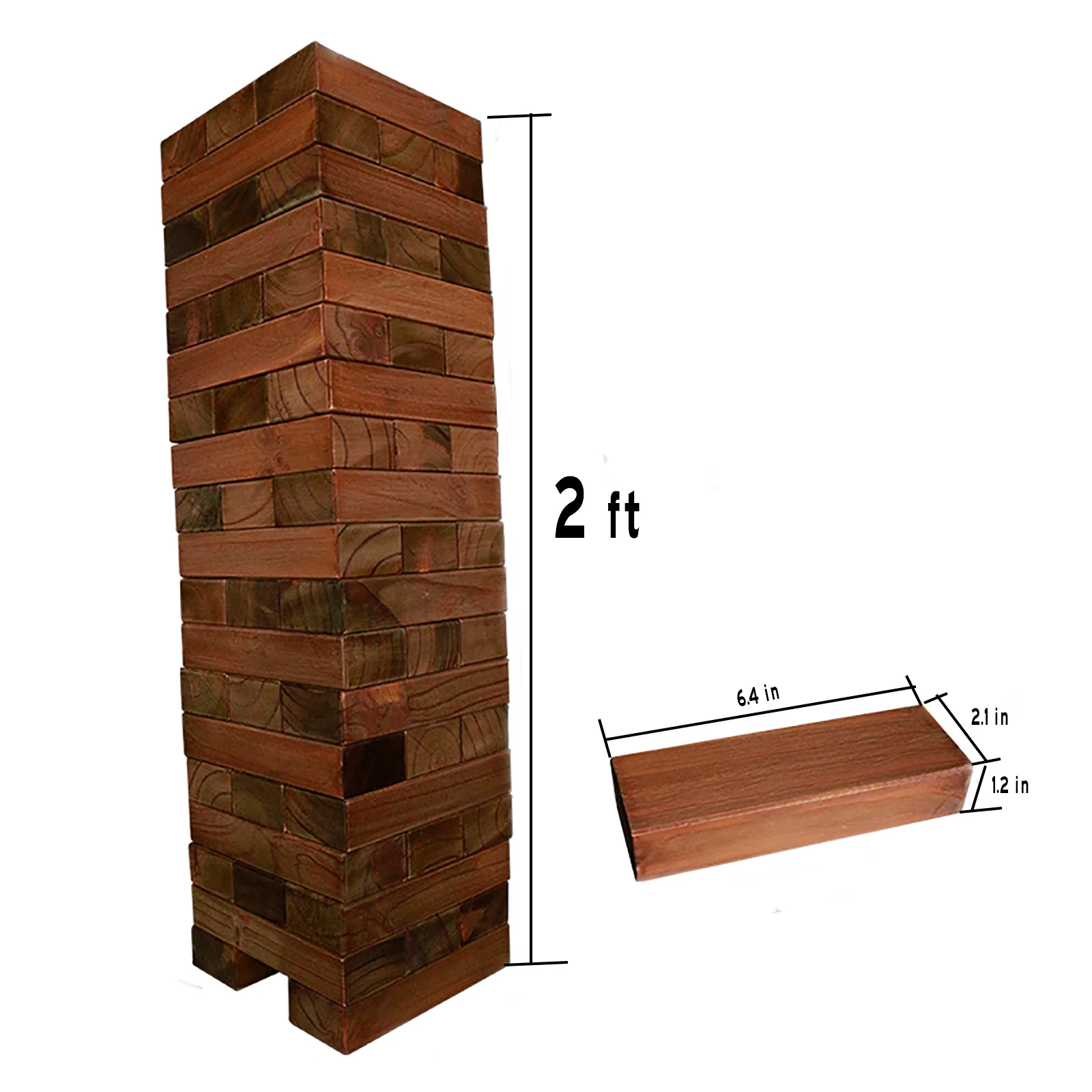 Large Tower Game Life Size Lawn Yard Outdoor Games For Adults And