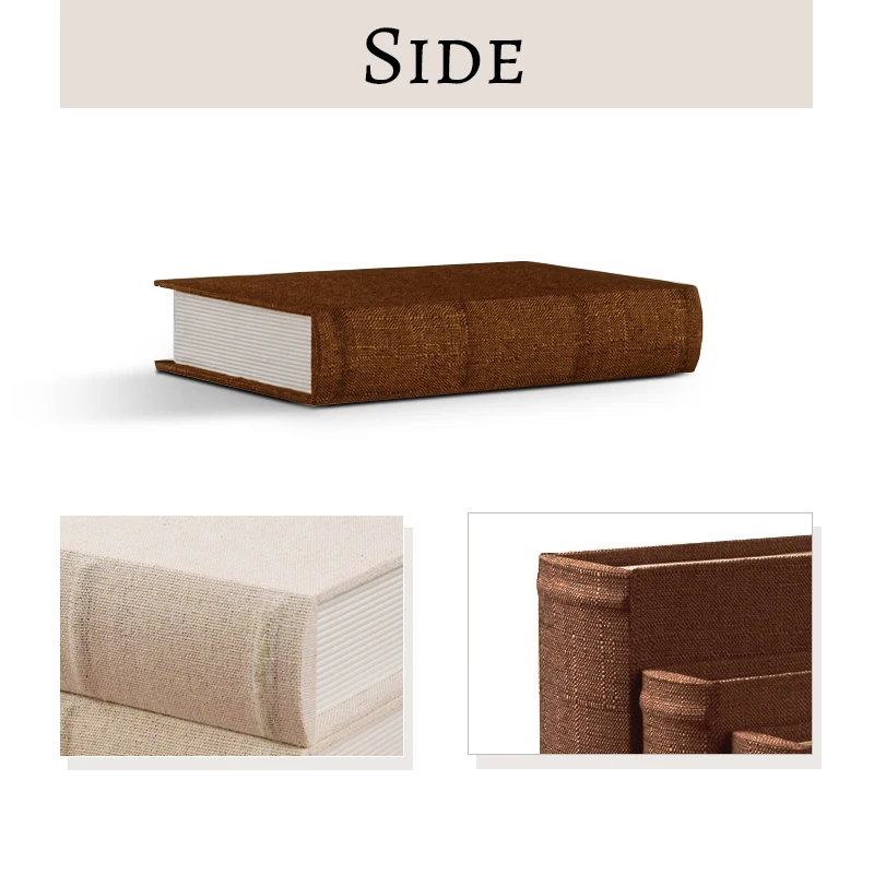 Custom Fabric Softcover and Hardcover Notebook Book Printing Newsprint Paper Journal and Diary Personalized Book Cover supplier