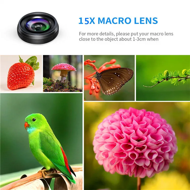 Aipaxal горячая Распродажа HD 0.5x супер широкоугольный объектив камеры